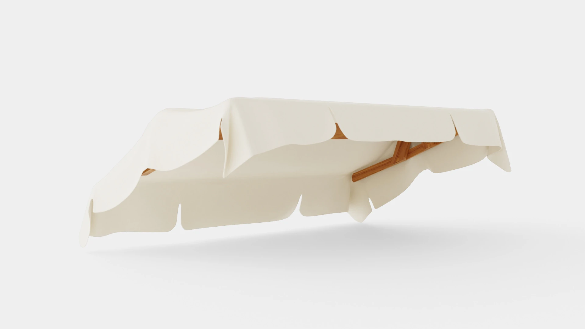 Dalom Roof Extra Sand 3D Model .c4d .max .obj .3ds .fbx .stl .blend
