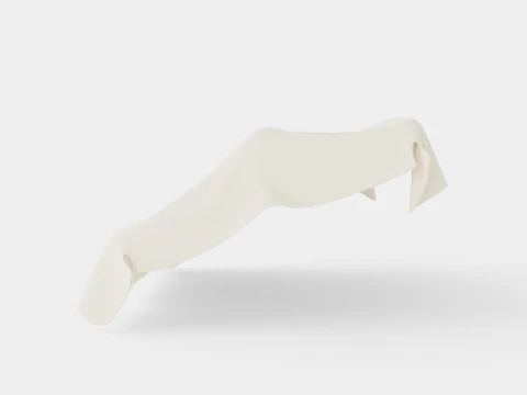 Dalom Roof Extra Sand 3D Model