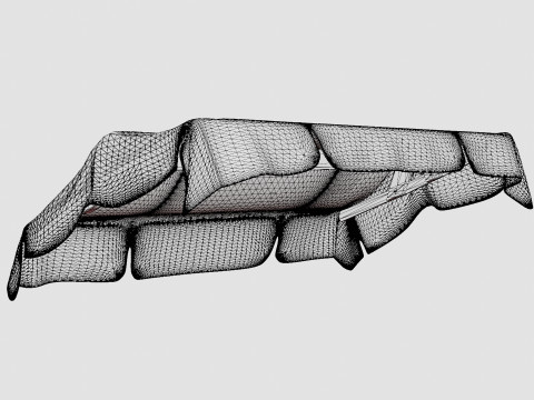 Dalom Roof Extra Sand Modèle 3D
