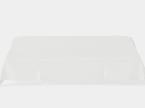 Dalom Roof Extra White 3D Model