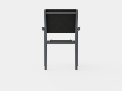 Darvin Nonwood Dining Chair 3D-Modell
