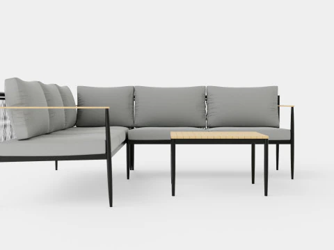 Conjunto de canto Derio Modelo 3D