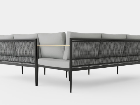 Derio Corner Set 3D Model