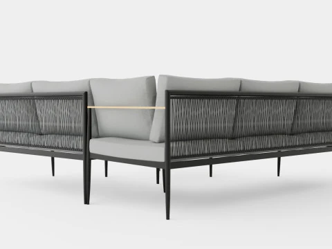 Derio Corner Set 3D Model
