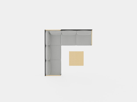 Derio Corner Set 3D Model
