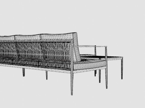 Derio Corner Set 3D Model