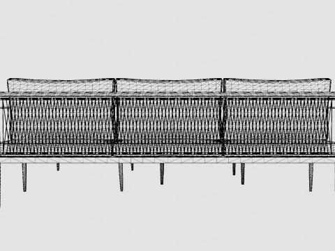 Derio Corner Set 3D Model