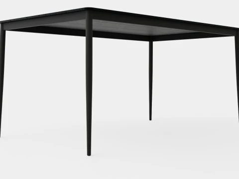 Table &agrave; manger Dilan Modèle 3D