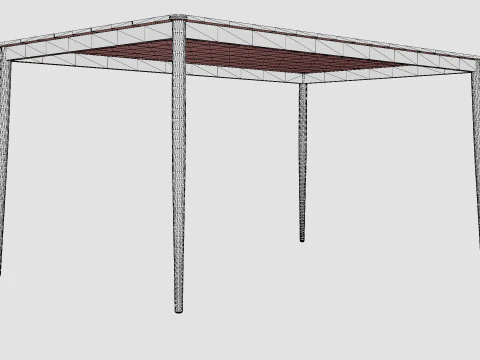 Dilan Dining Table 3D Model