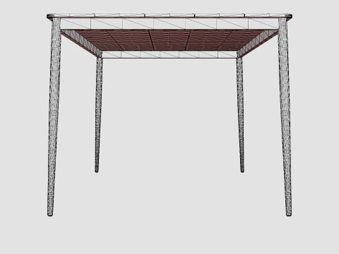 Dilan Dining Table 3D Model