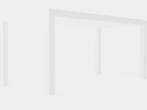 Dover Table 3D Model