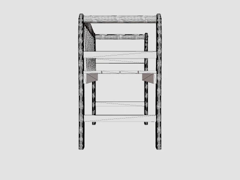 Panchina Dromminge Modello 3D
