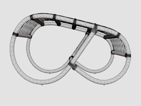Dugnano Footrest 3D Model