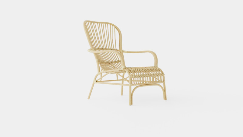 Dugnano Lounge Chair Modelo 3D .c4d .max .obj .3ds .fbx .stl .blend 