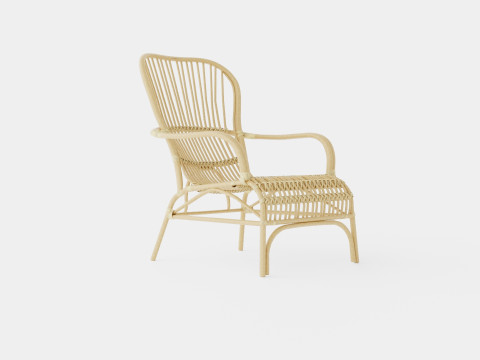 Dugnano Lounge Chair 3D Модель