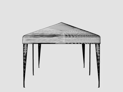 Easy up Pergola 3D Model