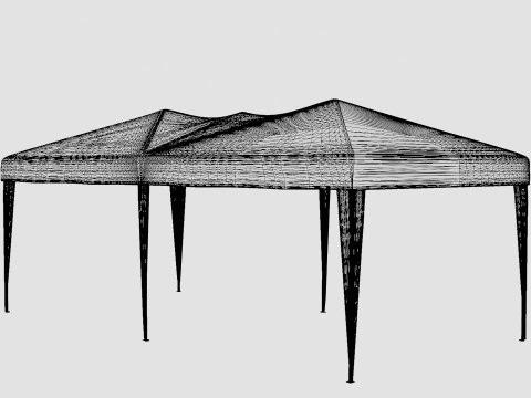 Easy up Pergola 3D Model