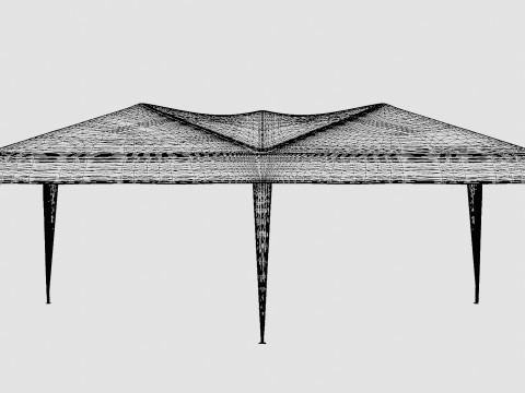 Easy up Pergola 3D-Modell