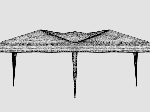 Easy up Pergola 3D Model