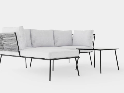 Firenze Corner Set 3D Model