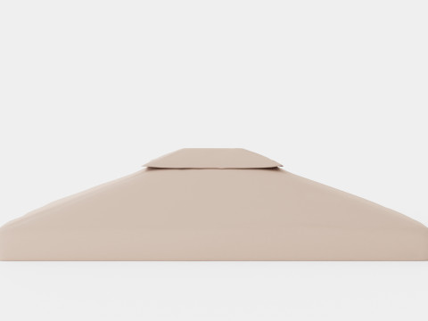 Flora Roof Brown Polyester Modelo 3D