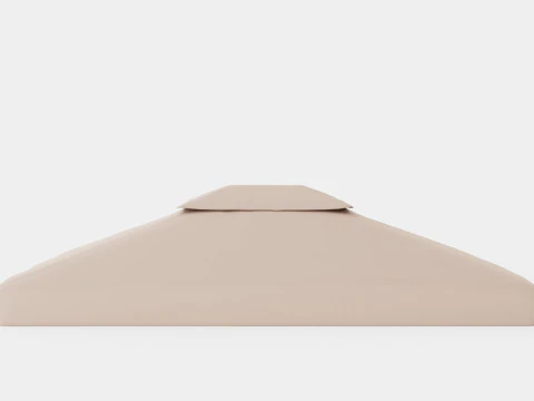 Flora Roof Brown Polyester 3D Model