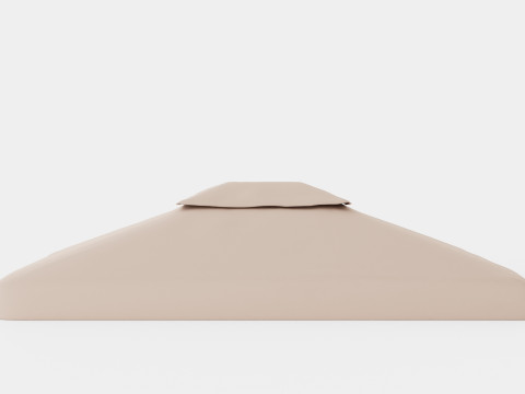 Flora Roof Brown Polyester Modelo 3D