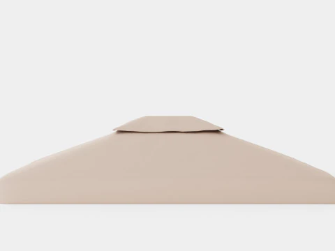 Flora Roof Brown Polyester 3D Model