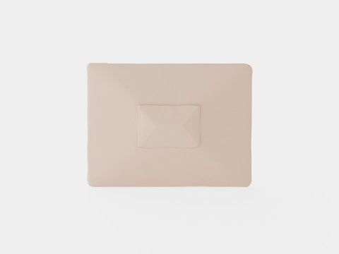 Flora Roof Brown Polyester Modelo 3D