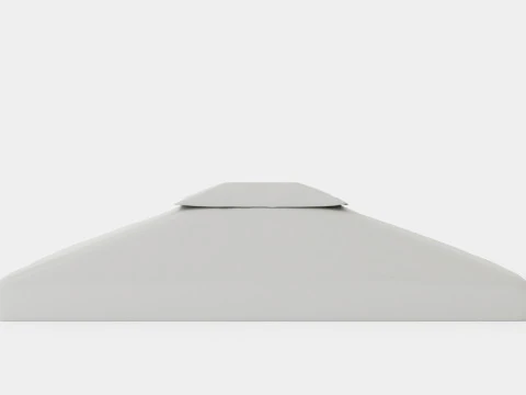 Flora Roof Lt Grey 3D Model