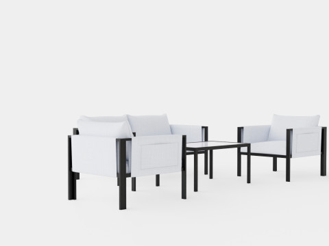 Florens Lounge Set Modello 3D