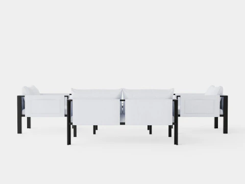 Florens Lounge Set 3D Model
