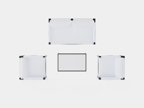Florens Lounge Set Modello 3D