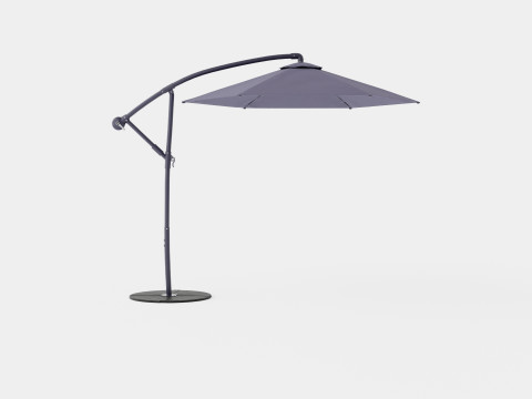 Forio Umbrella Grey Modello 3D