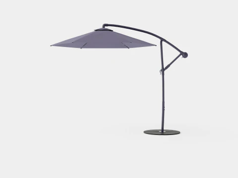 Forio Umbrella Grey 3D Model