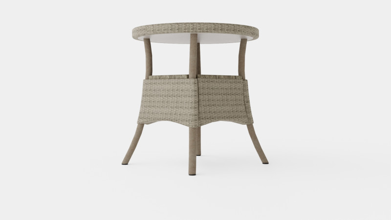 Aruba Cafe Table 3D 모델 .c4d .max .obj .3ds .fbx .stl .blend 