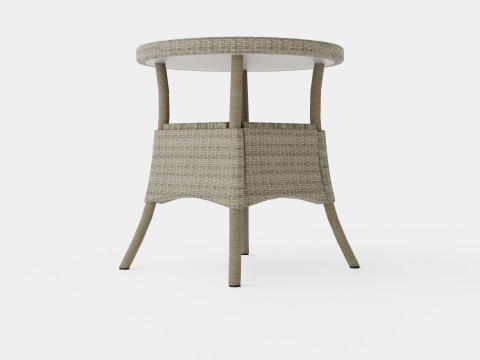 Aruba Cafe Table 3D Model