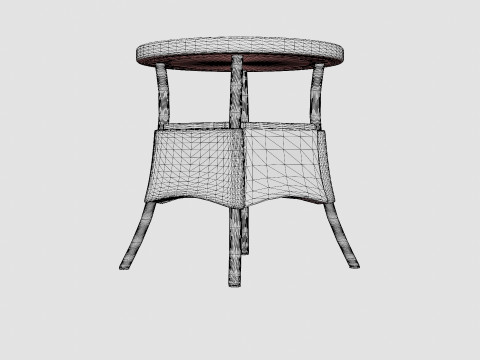 Aruba Cafe Table 3D 모델
