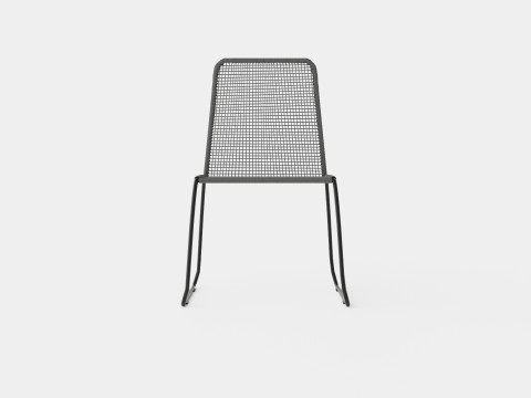 Davo Chair Stackable 3D Model