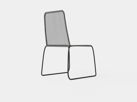 Davo Chair Stackable 3D Model