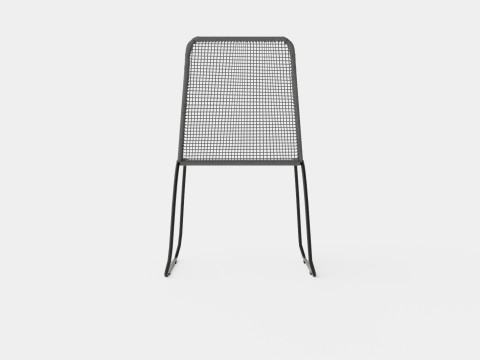 Davo Chair Stackable 3D Model