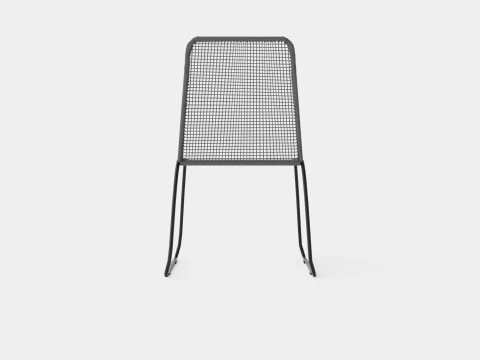 Davo Chair Stackable 3D Model