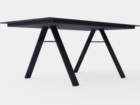 दावो टेबल 3D मॉडल