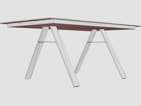 Davo Table 3D Model