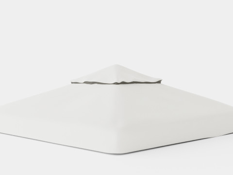 Gothenburg Roof Lt Grey Model 3D