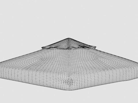 Gothenburg Roof Lt Grey Modelo 3D
