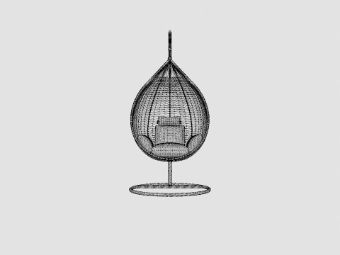 Granada Hanging Chair 3D Model