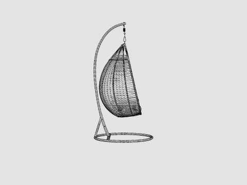 Granada Hanging Chair 3D Model