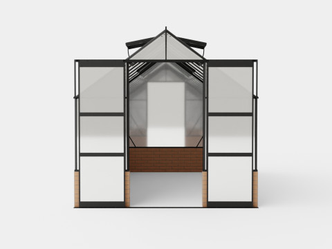 Greenhouse Cassandra 11500 Glass Black 3D 모델