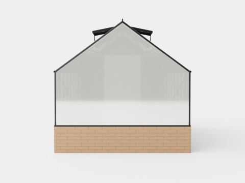 Greenhouse Cassandra 11500 Glass Black 3D 모델